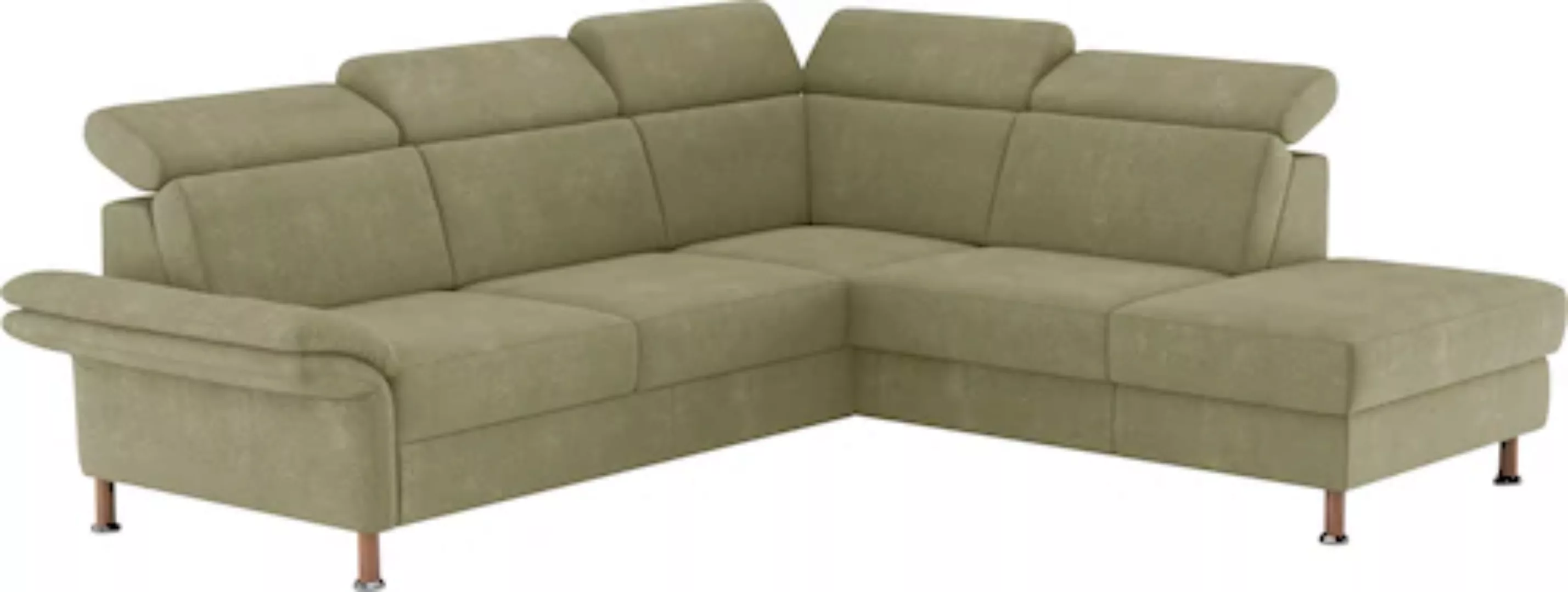 Home affaire Ecksofa »Calypso L-Form«, mit Relaxfunktion motorisch im Sofa günstig online kaufen