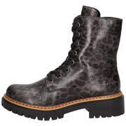 Rieker Schnürboots Schnürstiefelette, Profilsohle, mit kontrastfarbenem günstig online kaufen
