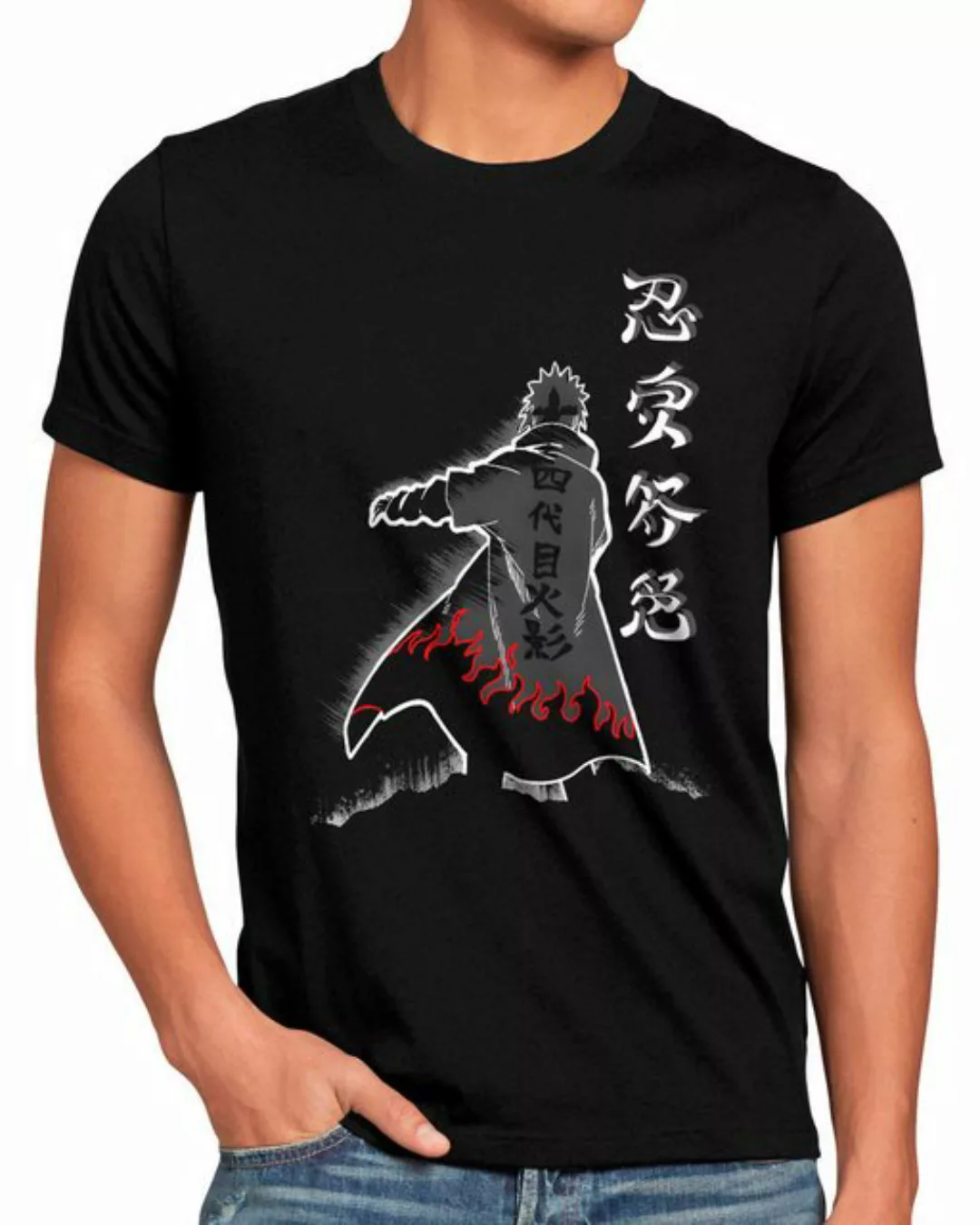 style3 Print-Shirt Herren T-Shirt 4th Hokakashi sasuke hatake shikamaru nar günstig online kaufen