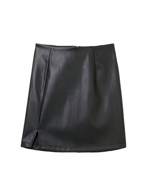 TOM TAILOR Denim Sommerrock fake leather mini skirt günstig online kaufen