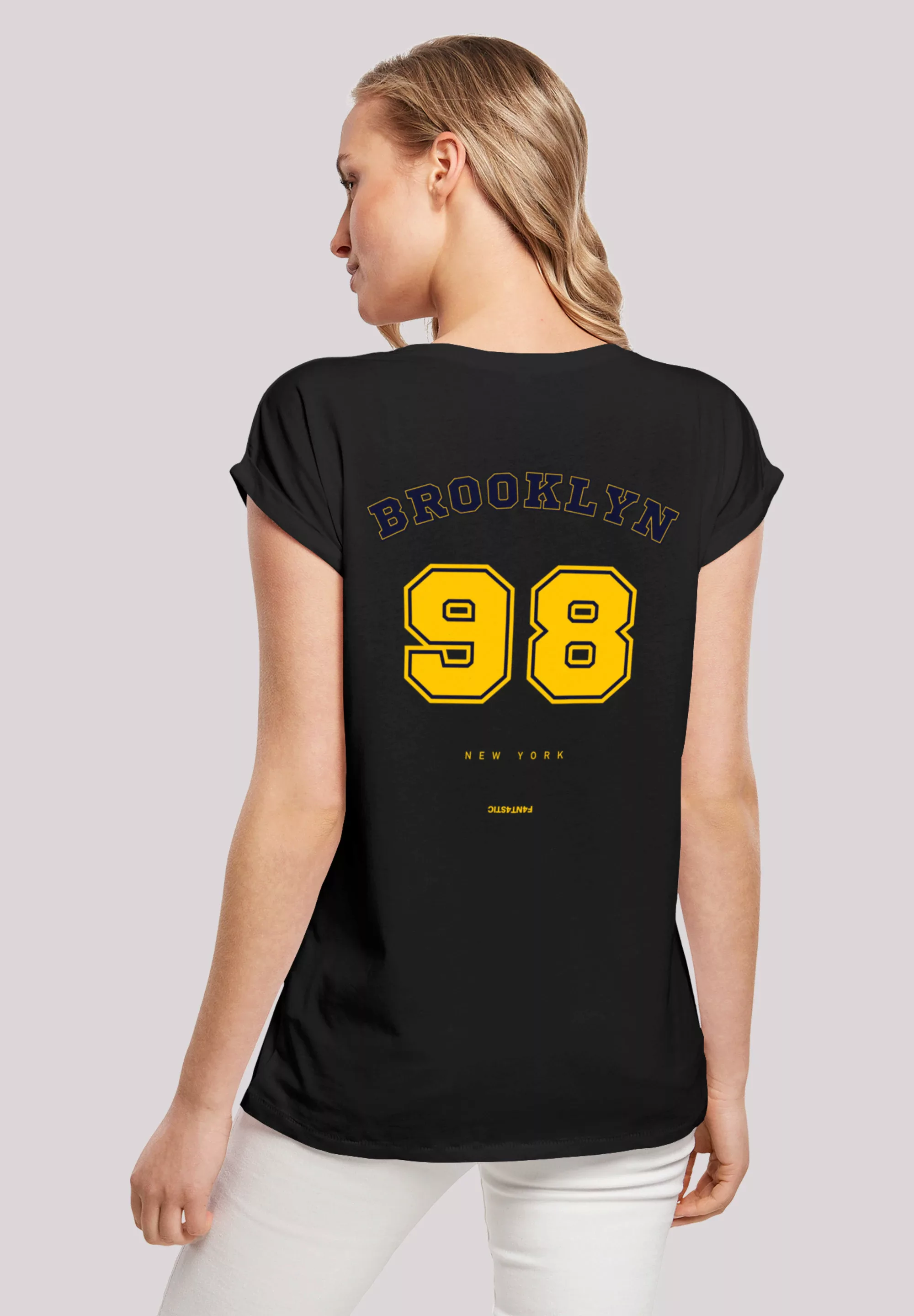 F4NT4STIC T-Shirt "Brooklyn 98 NY SHORT SLEEVE TEE", Print günstig online kaufen