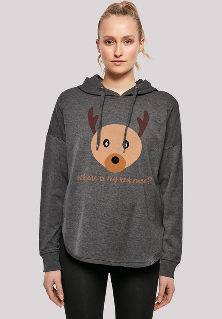 F4NT4STIC Kapuzenpullover "Red Nose Weihnachten", Print günstig online kaufen