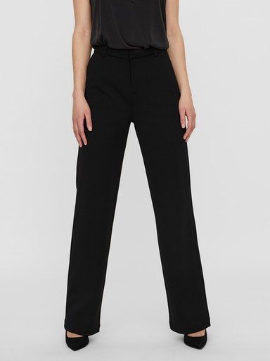 Vero Moda Anzughose "VMZAMIRA MW SLIM STRAIGHT PANT NOOS", mit Gürtelschlau günstig online kaufen