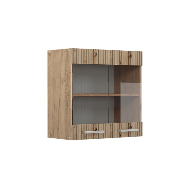 Vicco Glashängeschrank R-Line, Artisan-Eiche/Goldkraft Eiche, 60 cm günstig online kaufen