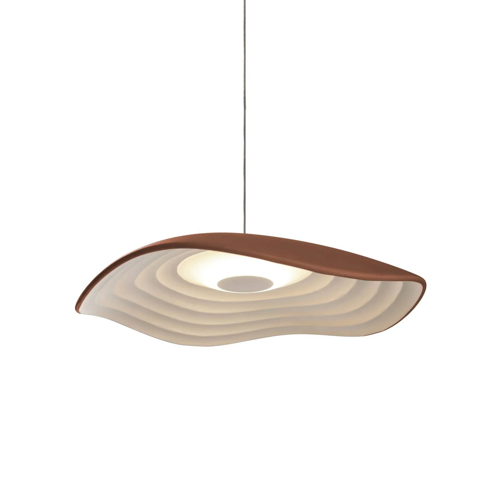 Bover LED-Einbau-Hängelampe Valentina S24, terracotta/weiß günstig online kaufen