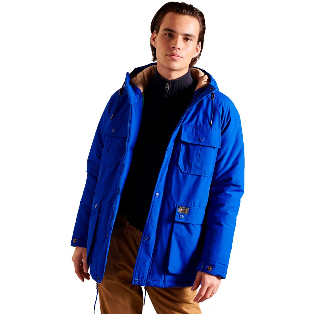 Superdry Mountain Padded Parka L Mazarine Blue günstig online kaufen