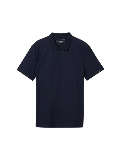 TOM TAILOR Denim Poloshirt Poloshirt mit Struktur günstig online kaufen