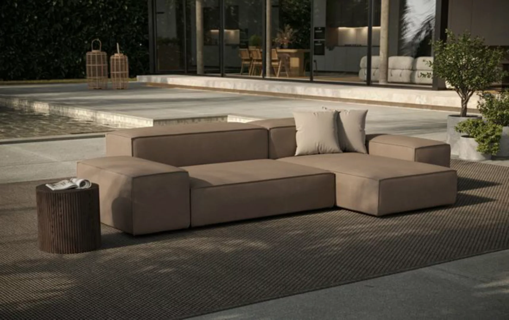 designwerk Ecksofa "Puzzle, Designsofa für Indoor und Outdoor, bequem, modu günstig online kaufen