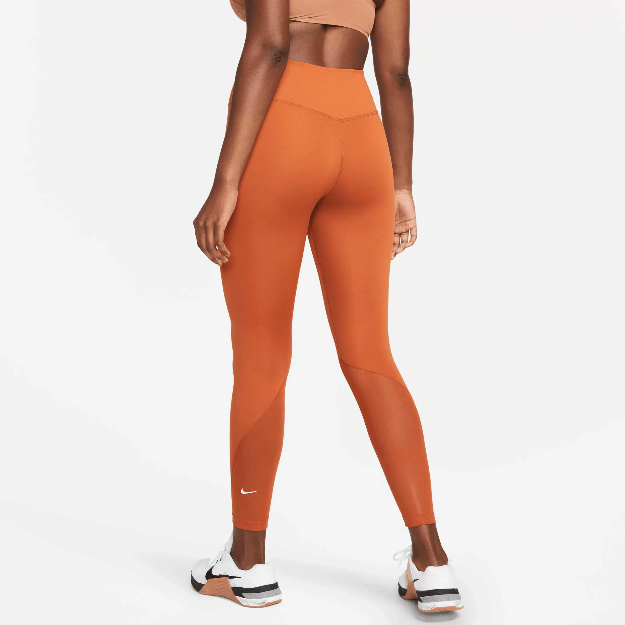 Nike Trainingstights "ONE WOMENS MID-RISE / MESH-PANELED LEGGINGS" günstig online kaufen