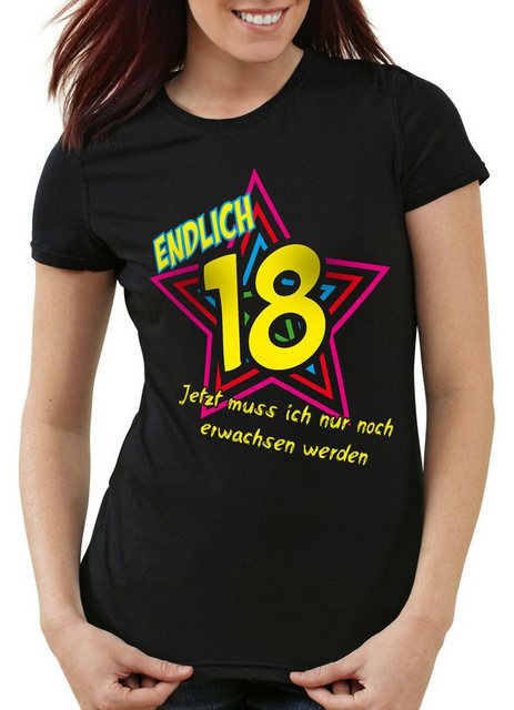 style3 T-Shirt Endlich 8 Jetzt noch erwachsen werden! Geburtstag Fun Funshi günstig online kaufen