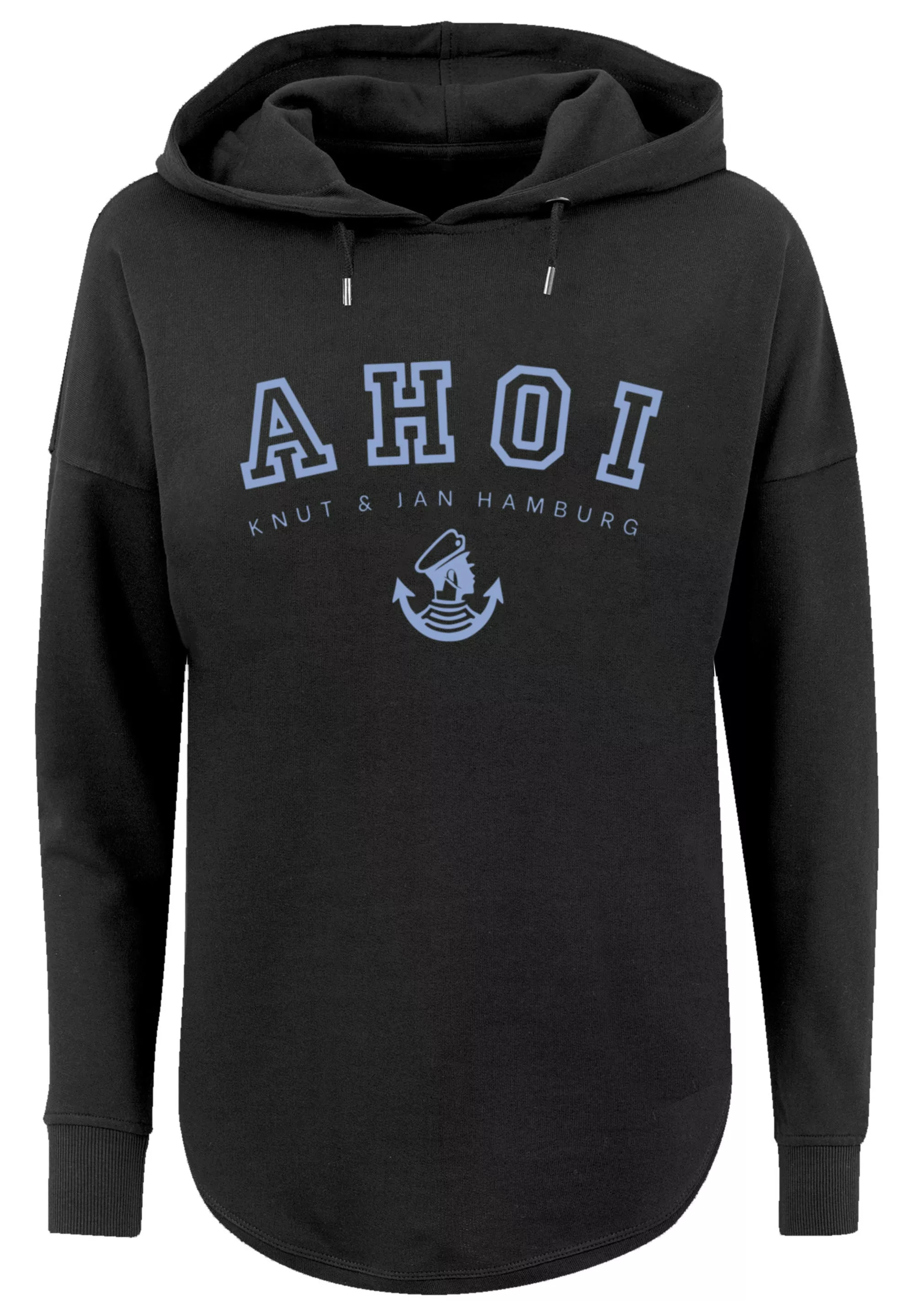 F4NT4STIC Kapuzenpullover "Oversized Hoodie Ahoi Knut & Jan Hamburg", Print günstig online kaufen