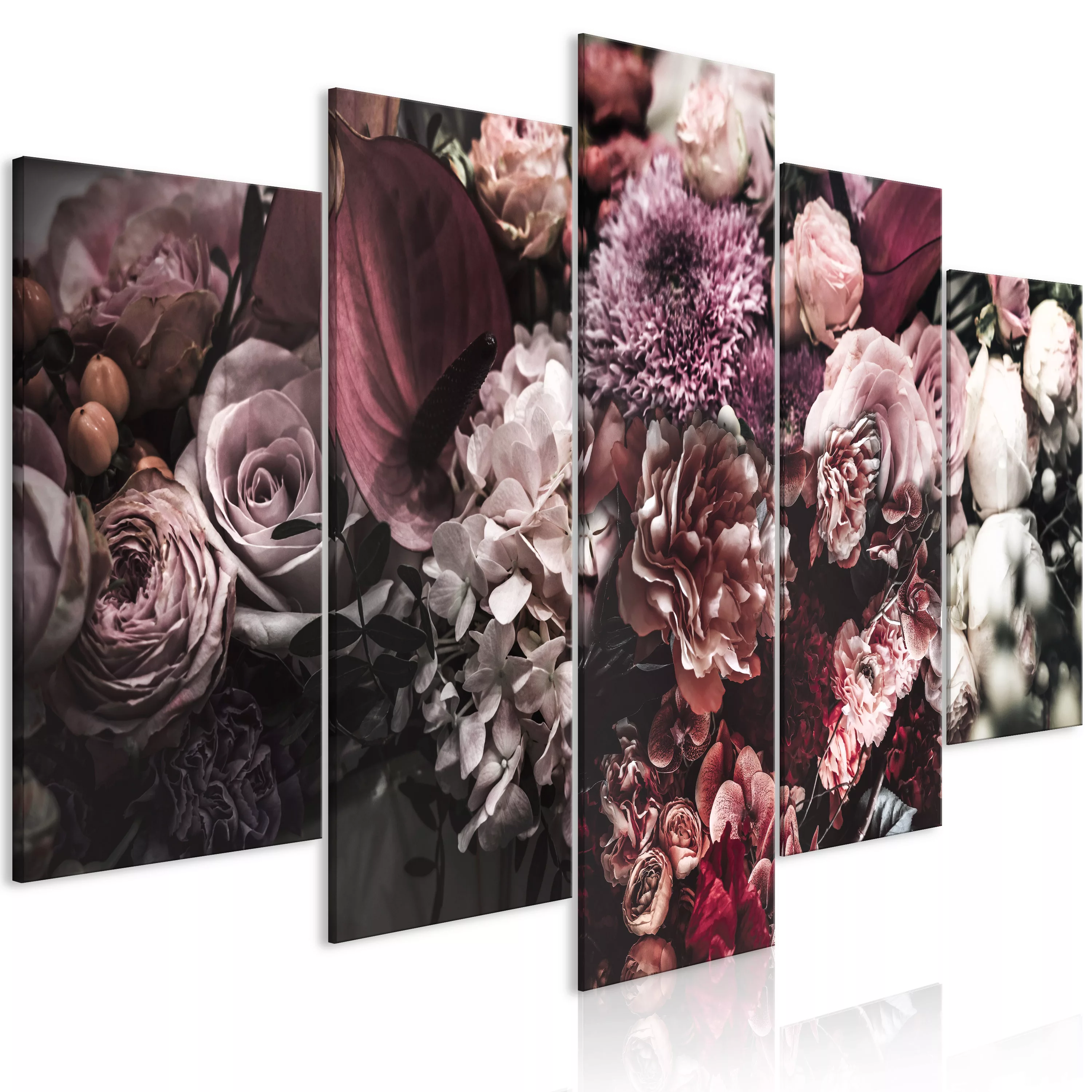 Wandbild - Dream In The Garden (5 Parts) Wide günstig online kaufen