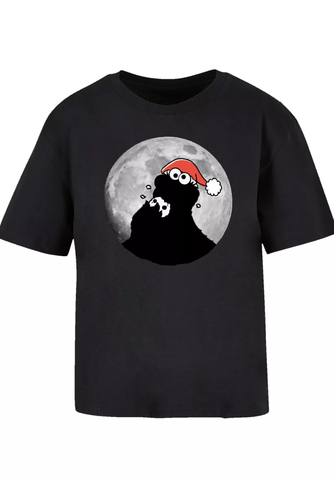 F4NT4STIC T-Shirt "Krümelmonster Weihnachten", Premium Qualität günstig online kaufen