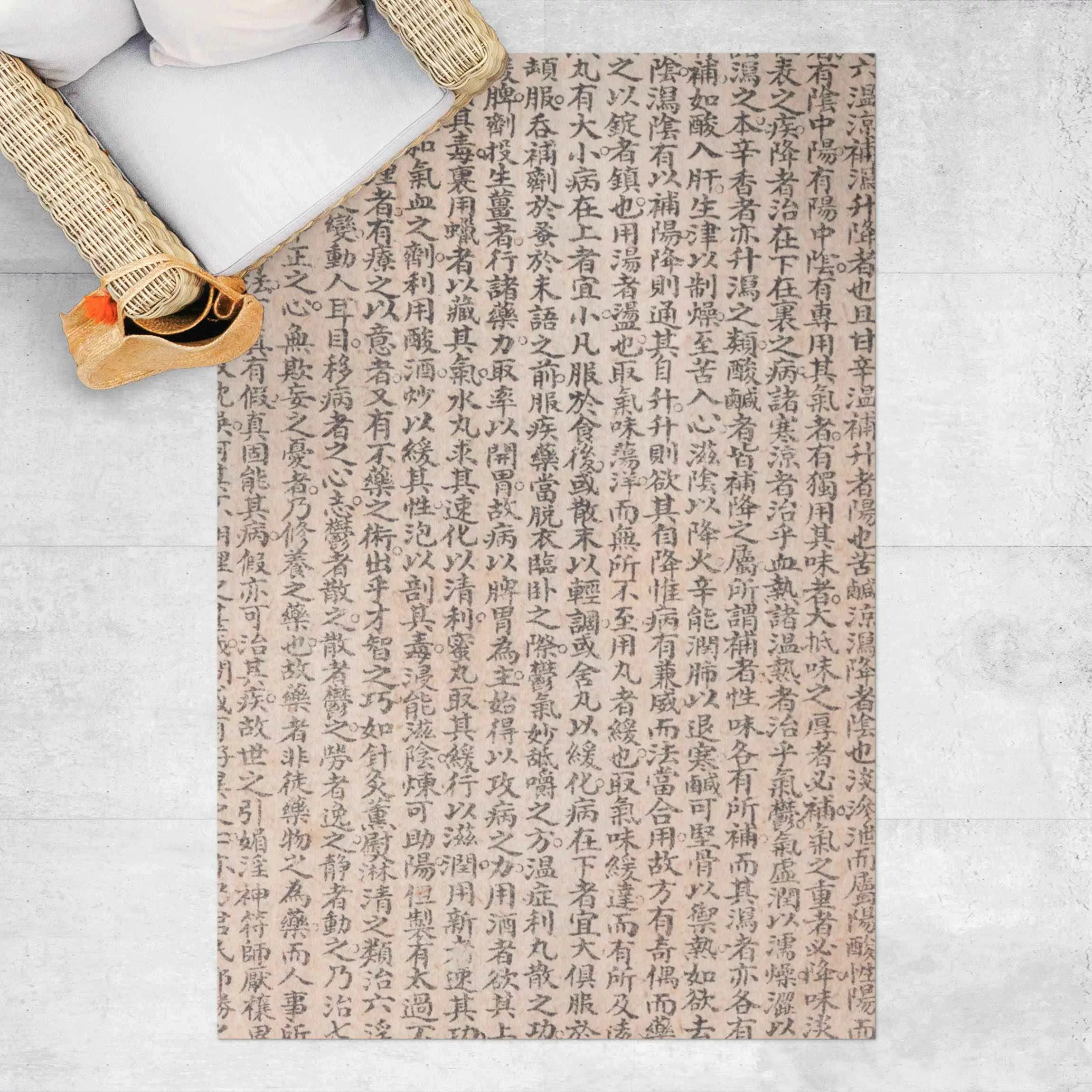 Vinyl-Teppich Chinesische Schriftzeichen günstig online kaufen