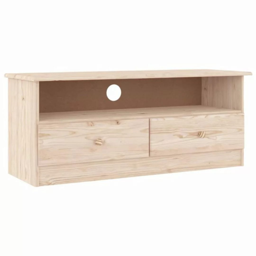 vidaXL TV-Schrank TV-Schrank mit Schubladen ALTA 100x35x41 cm Massivholz Ki günstig online kaufen