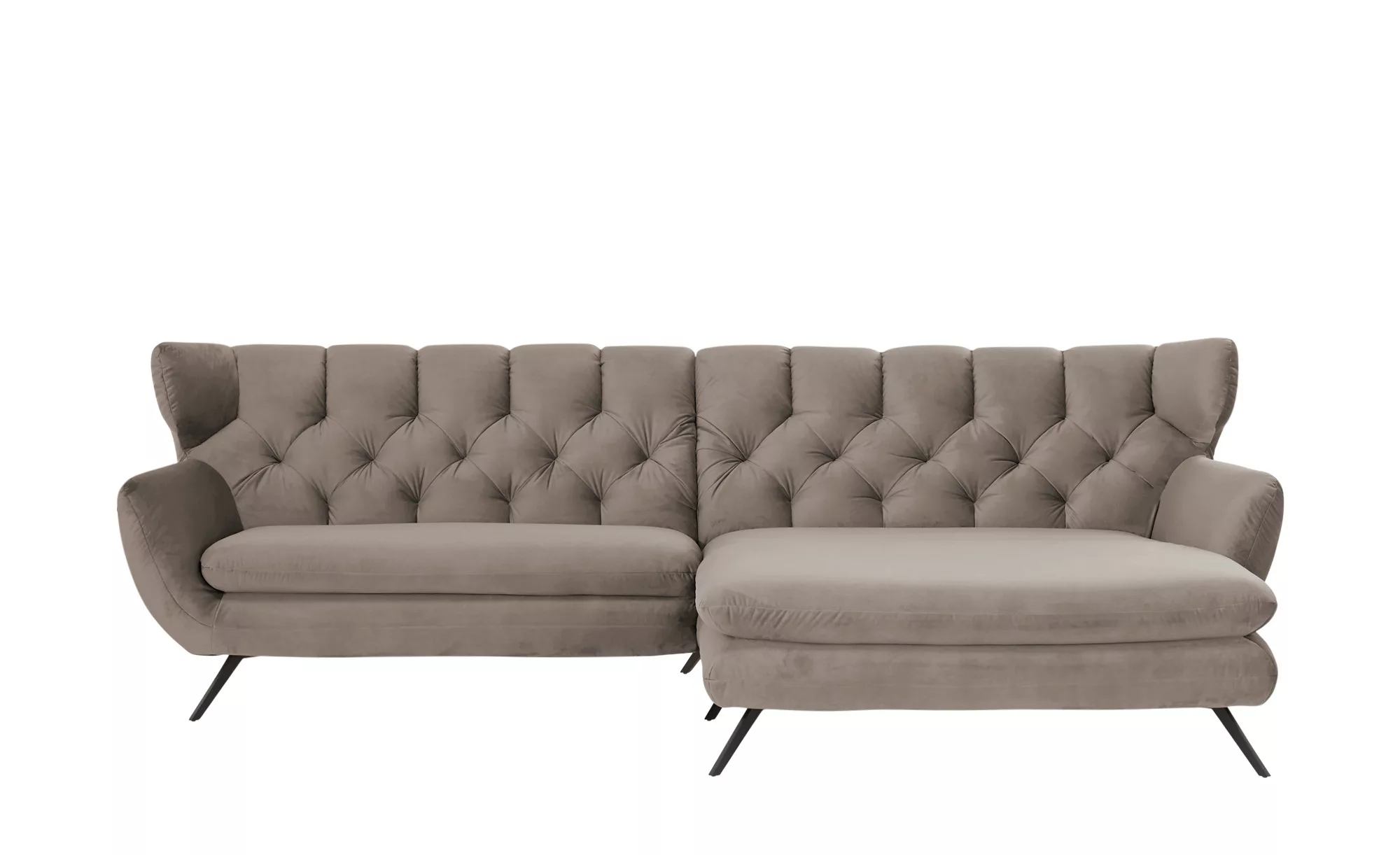 pop Ecksofa  Caldara - beige - 94 cm - Polstermöbel > Sofas > Ecksofas - Mö günstig online kaufen