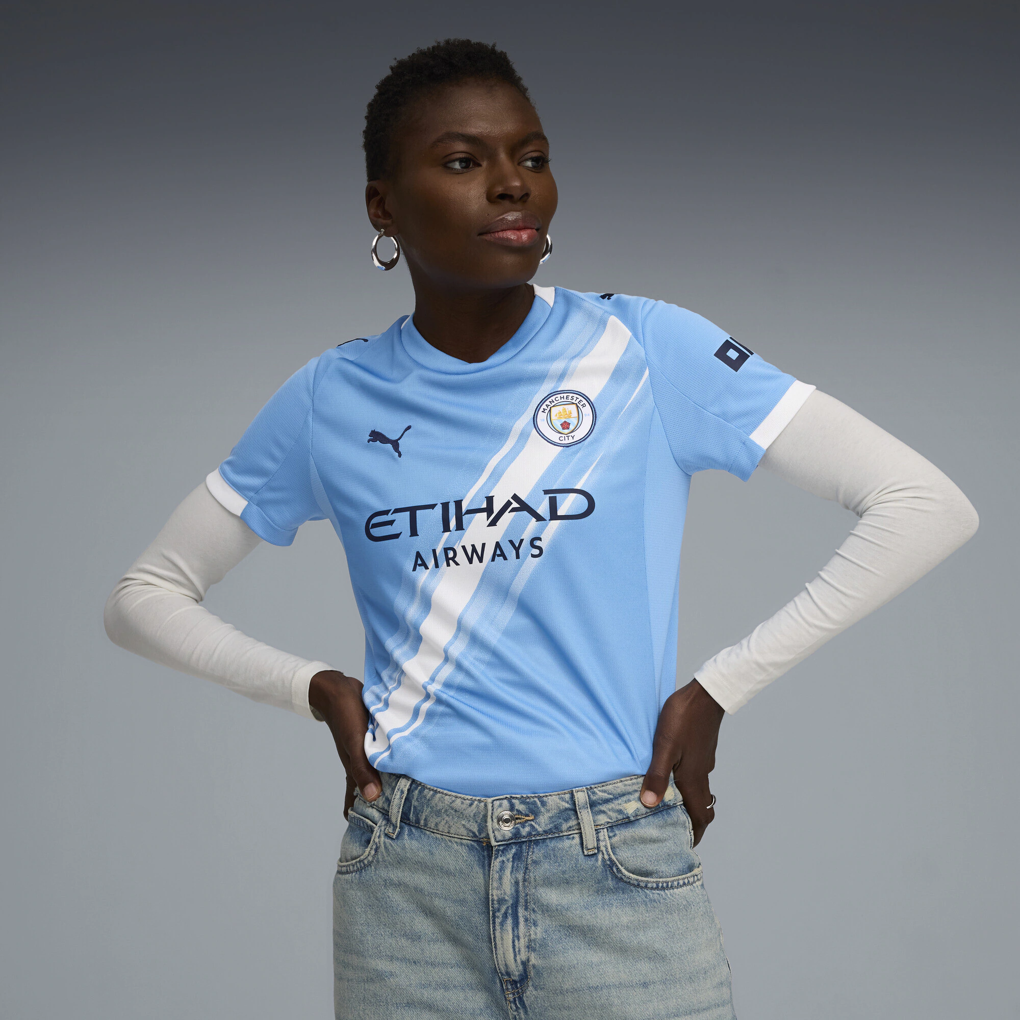 PUMA Trainingsshirt "Manchester City 25/26 Heimtrikot Damen" günstig online kaufen