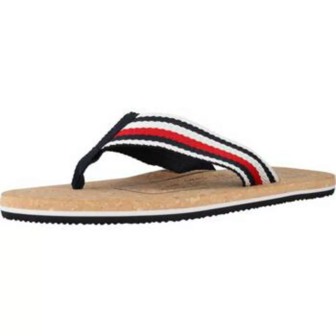 Tommy Hilfiger  Zehentrenner CORK BEACH SANDAL günstig online kaufen