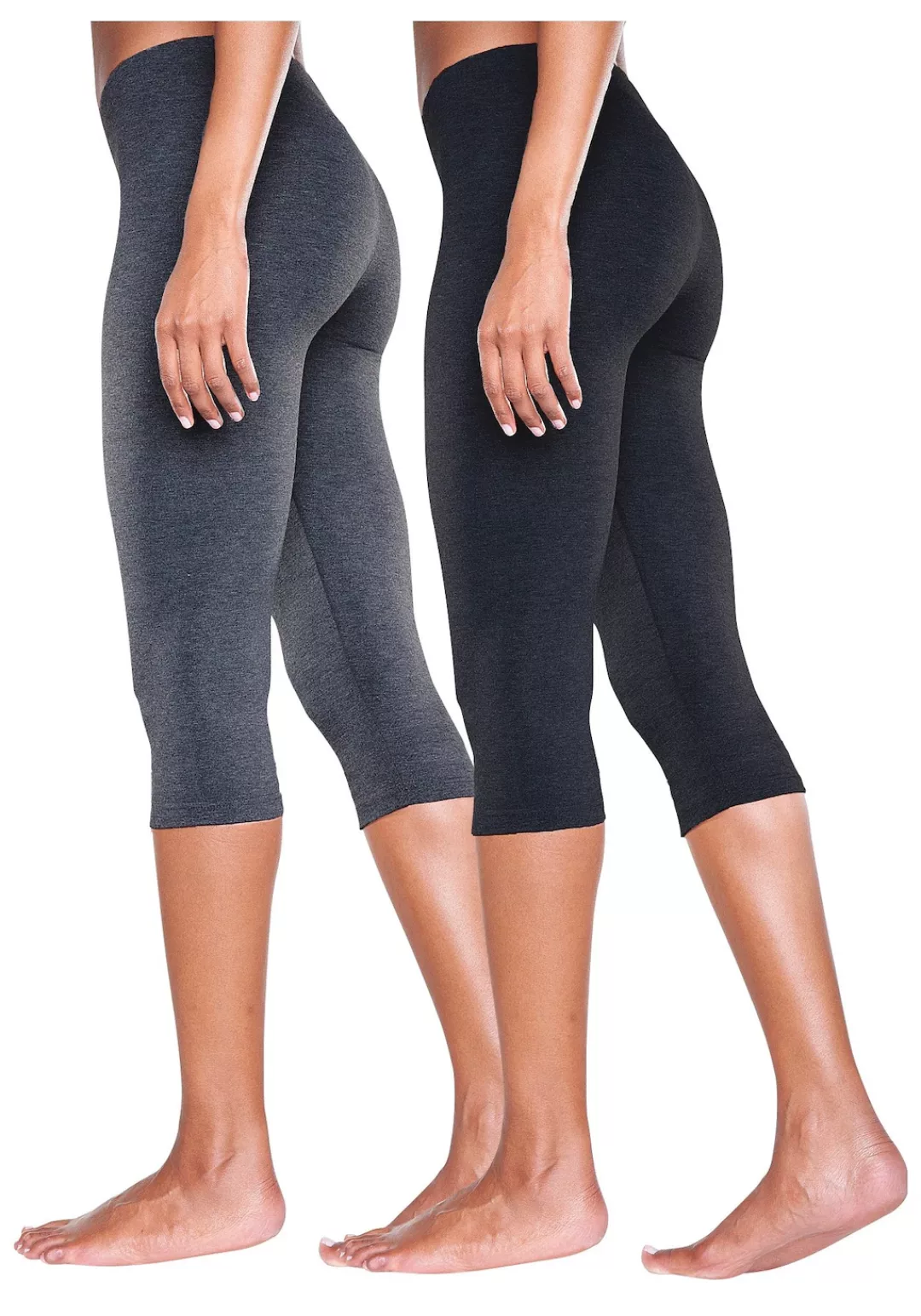 vivance active Caprileggings (2er-Pack) mit Gummibund, Loungewear günstig online kaufen