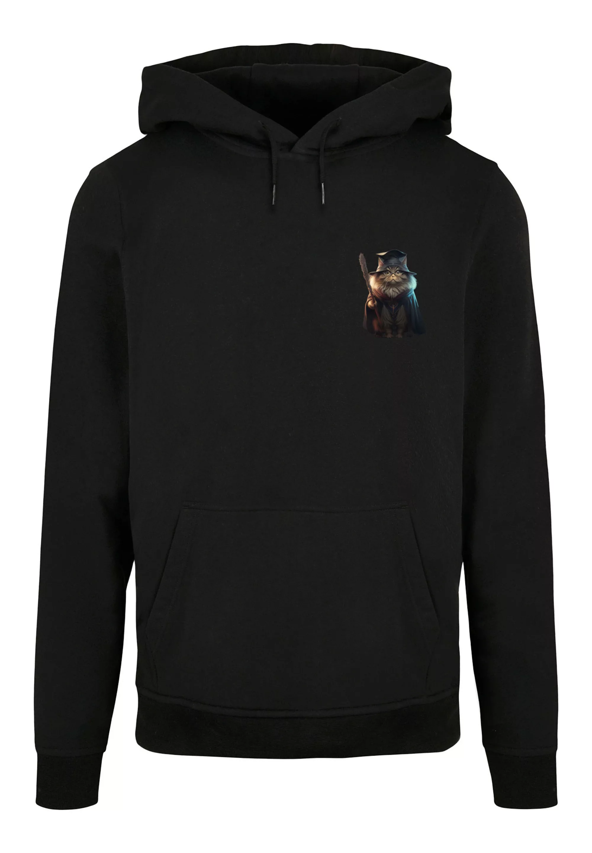 F4NT4STIC Kapuzenpullover "Wizard Cat HOODIE", Print günstig online kaufen