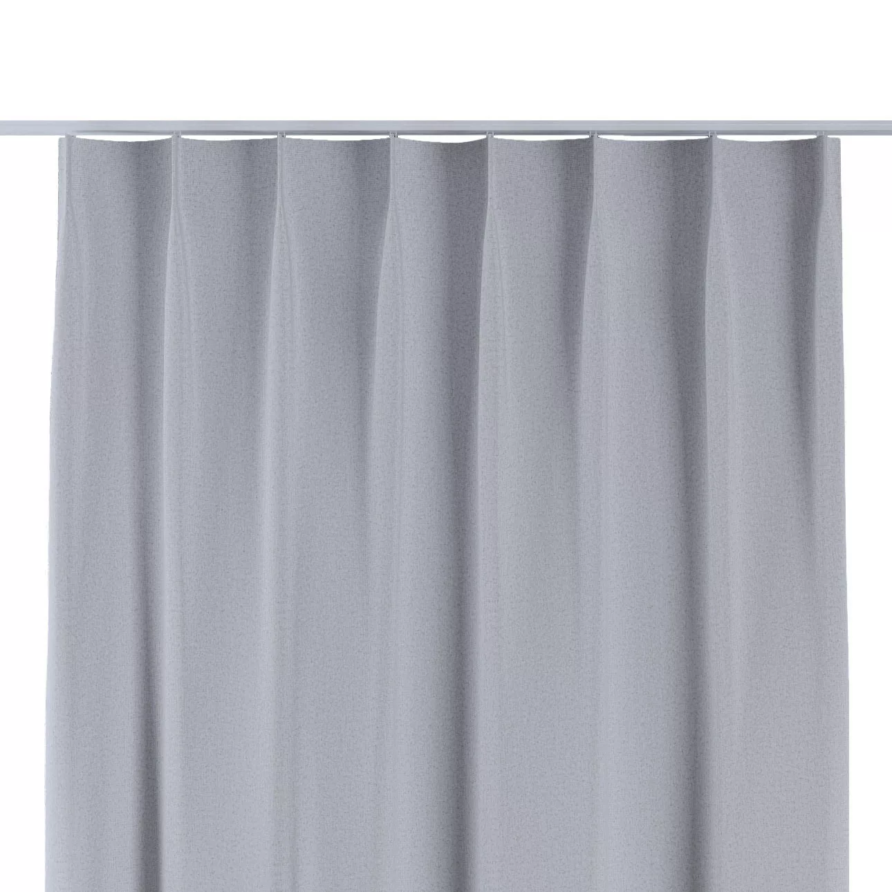 Vorhang mit flämischen 1-er Falten, hellgrau, Blackout Soft (269-20) günstig online kaufen