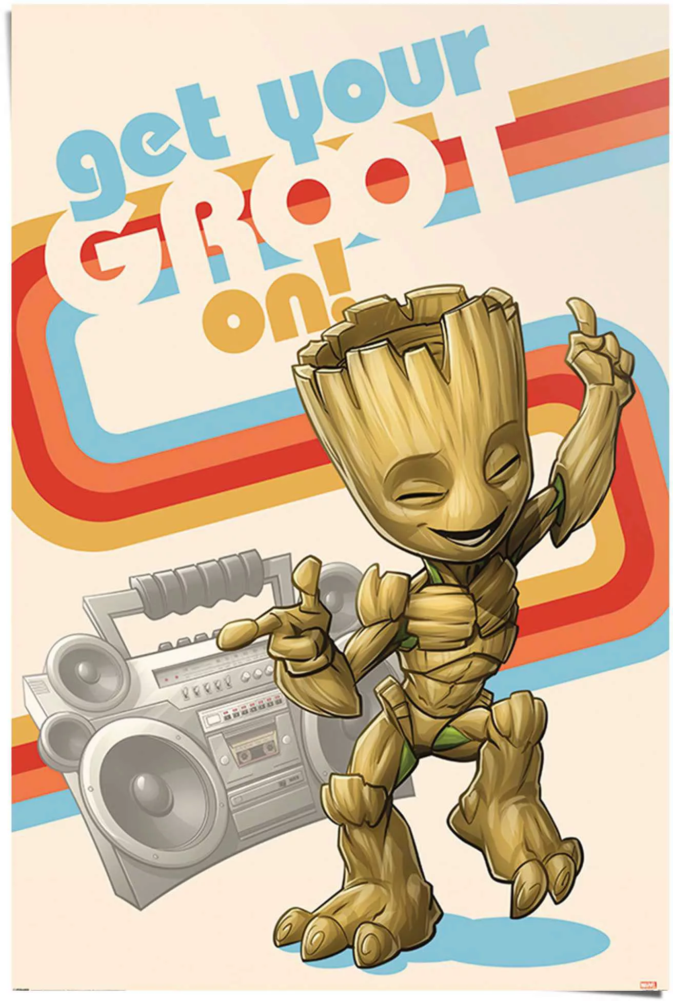 Reinders Poster "Get your Groot on Guardians of the Galaxy - Baby Groot - I günstig online kaufen