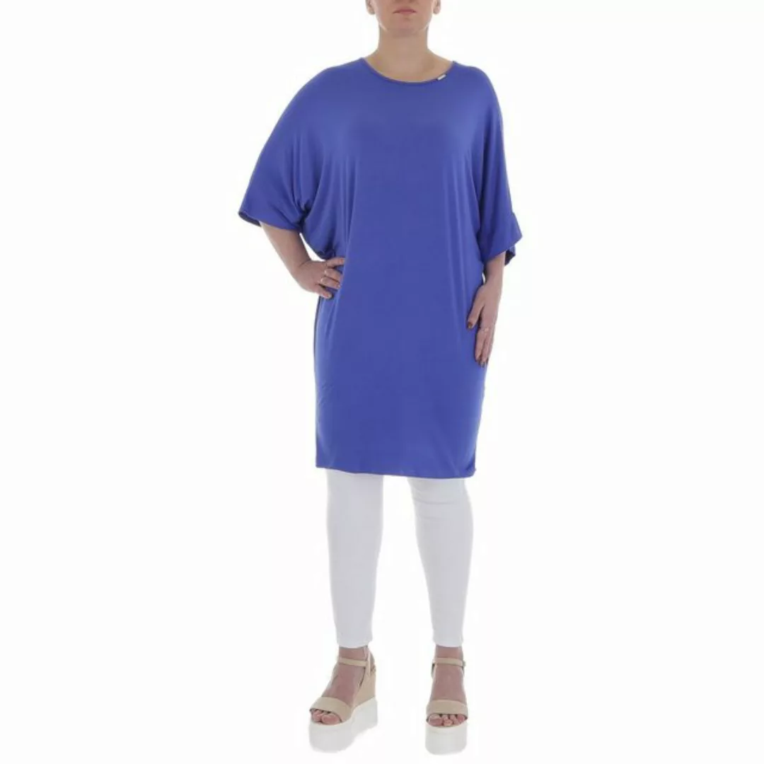 Ital-Design Tunikashirt Damen Freizeit Top & Shirt in Violett günstig online kaufen