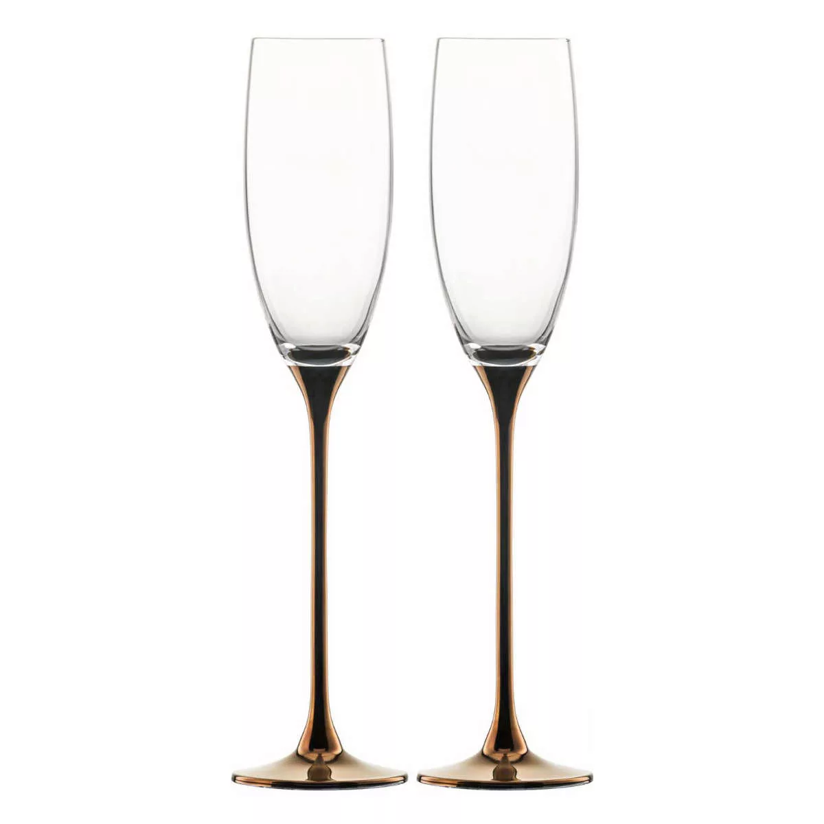 Eisch Champagner-Exklusiv - Geschenkset Sektgläser kupfer im Geschenkkarton günstig online kaufen