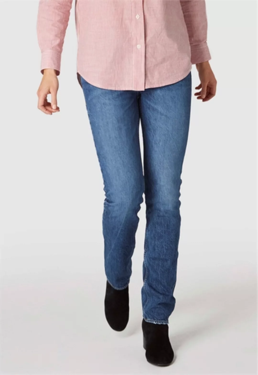 Jeans Straight Fit - Kimberley - Mid Vintage Marble günstig online kaufen