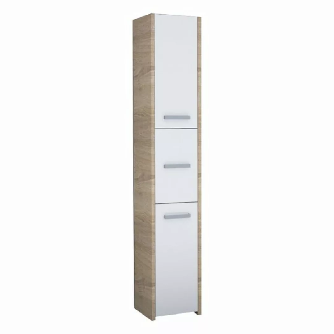 pressiode Aktenschrank Badschrank 3 Türen Badezimmerschrank Badmöbel Schran günstig online kaufen