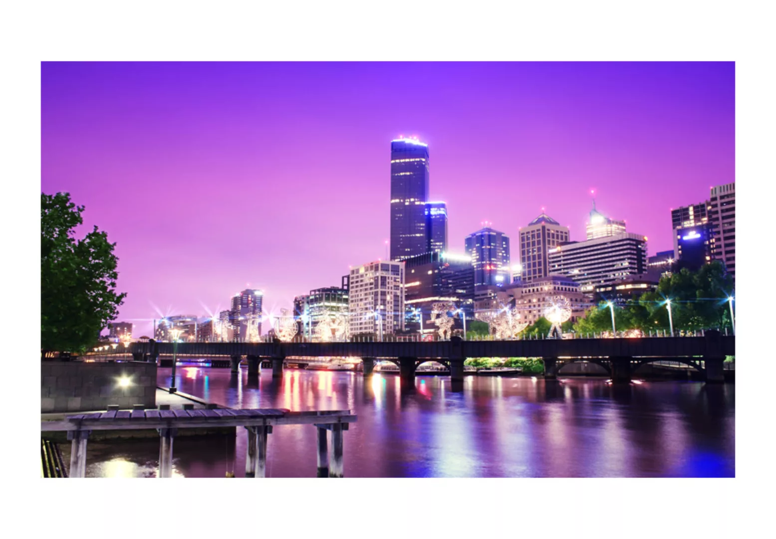 Fototapete - Yarra River - Melbourne günstig online kaufen