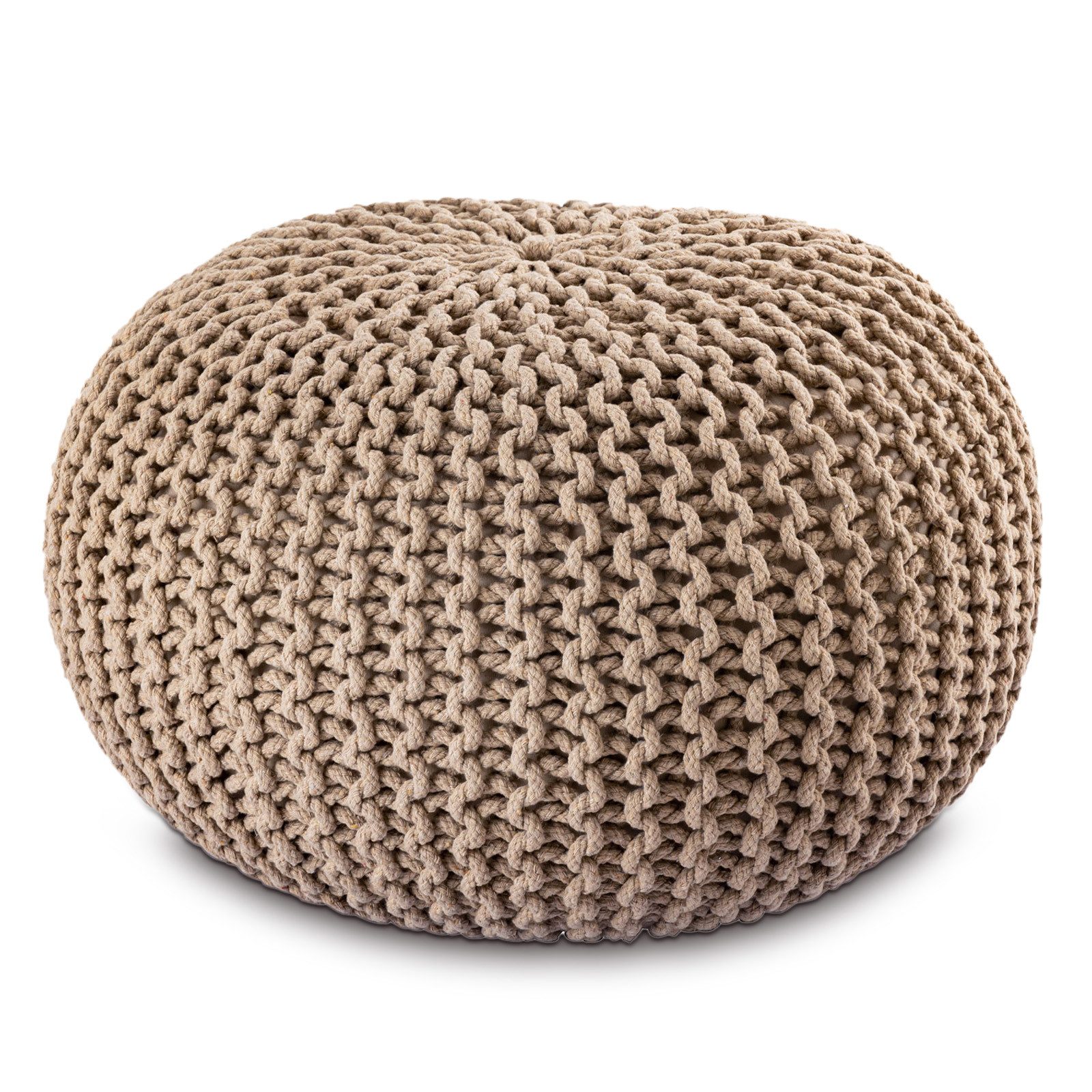 Amagohome Sitzhocker Strickhocker Pouf Ø45 o. günstig online kaufen