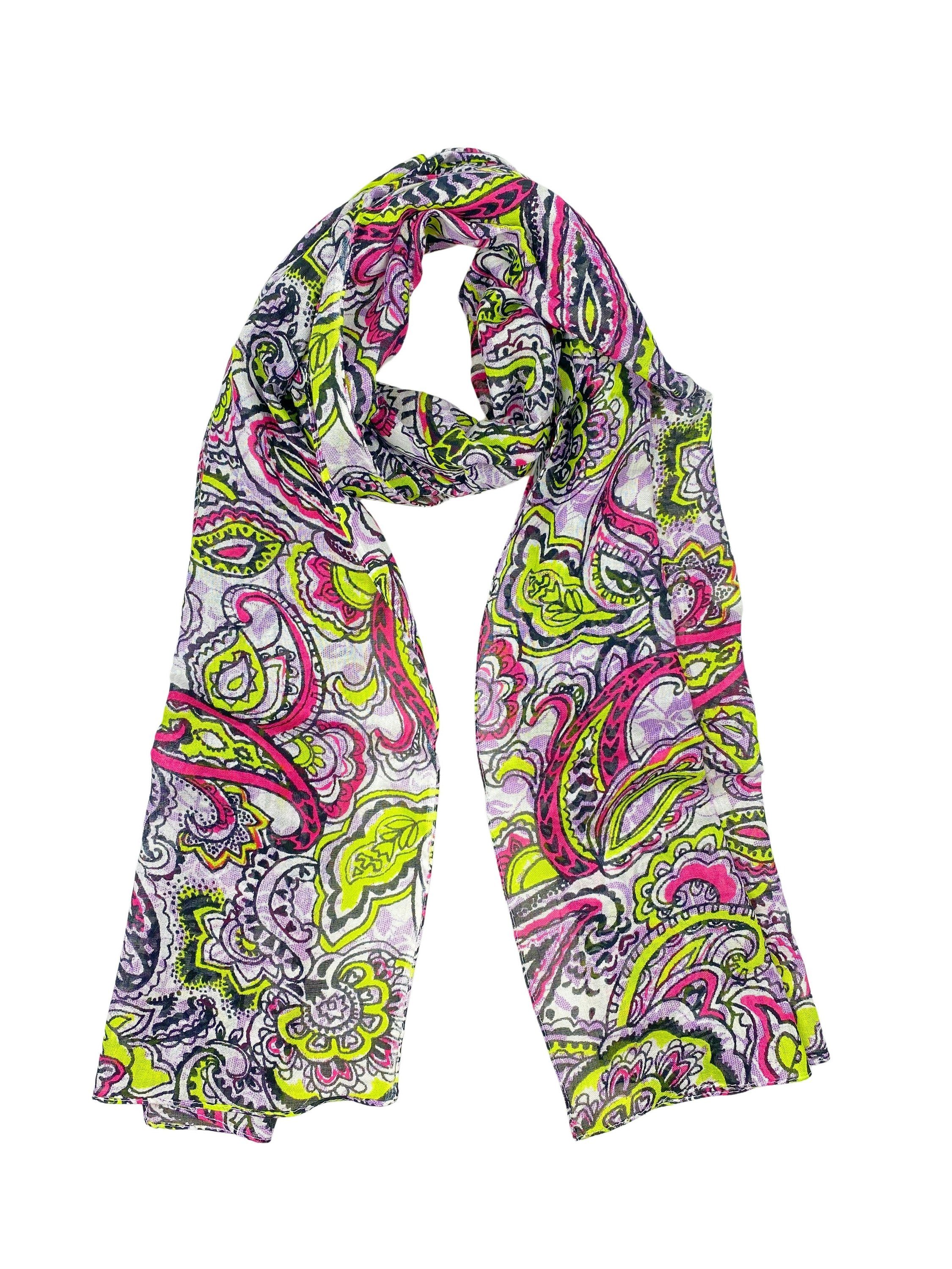 COLLEZIONE ALESSANDRO Modeschal "Grashopper", mit Paisley Muster in kräftig günstig online kaufen