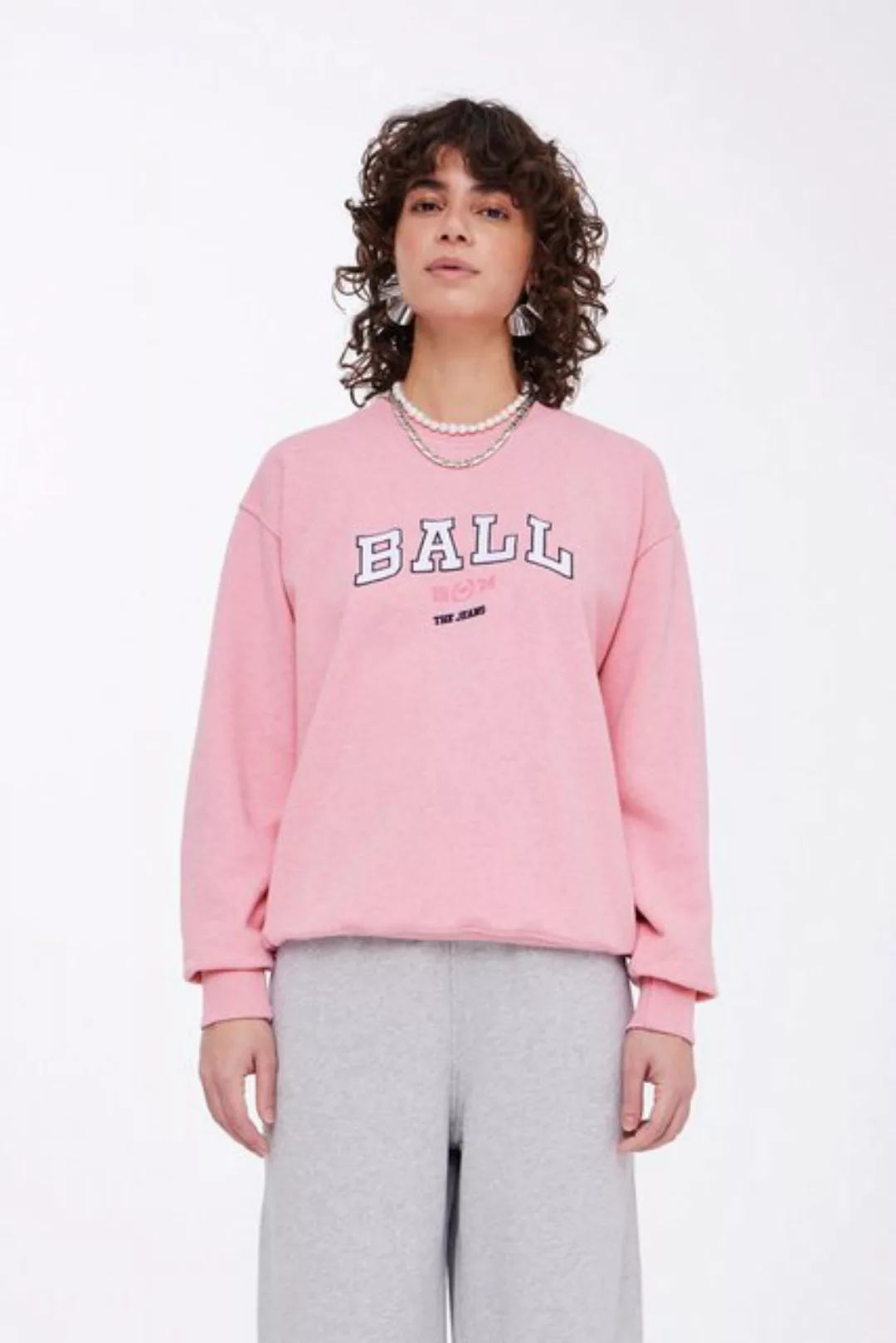 BALL Sweatshirt BALTAYLOR SWEAT rundhalspullover mit Stickereien günstig online kaufen