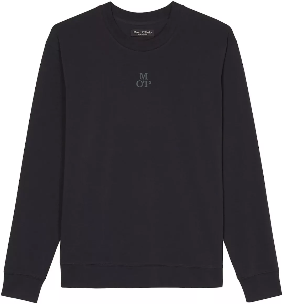 Marc OPolo Longsleeve "Heavy Jersey", Rundhalsausschnitt, Langarm, Baumwoll günstig online kaufen