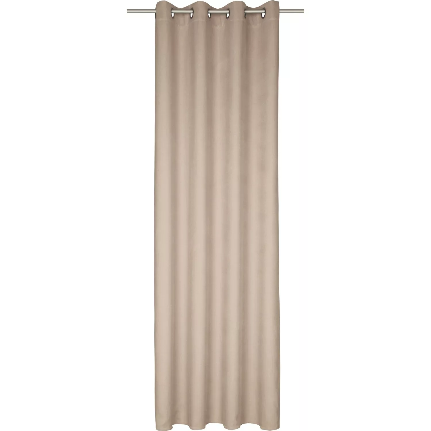 Ösenschal Riva Taupe 245 cm x 135 cm günstig online kaufen