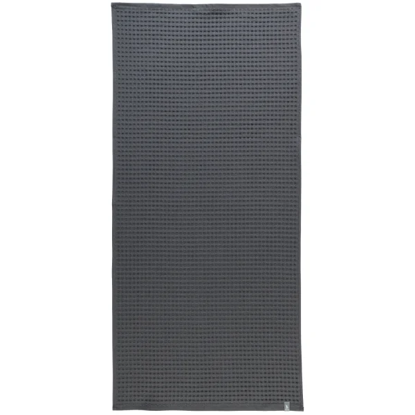 Möve - Waffelpiquée - Farbe: graphite - 842 (1-0605/8762) - Duschtuch 70x14 günstig online kaufen