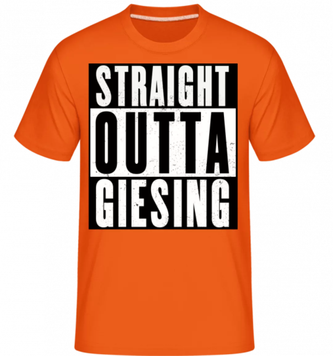 Straight Outta Giesing · Shirtinator Männer T-Shirt günstig online kaufen