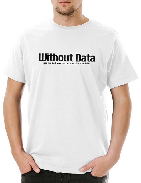 Urban Backwoods Print-Shirt Without Data Nerd Herren T-Shirt Programmierer günstig online kaufen