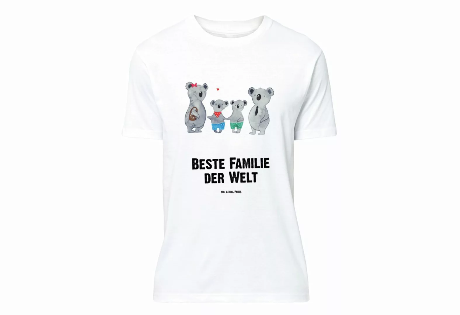 Mr. & Mrs. Panda T-Shirt Koala Familie zwei - Weiß - Geschenk, Koalabär, Mu günstig online kaufen