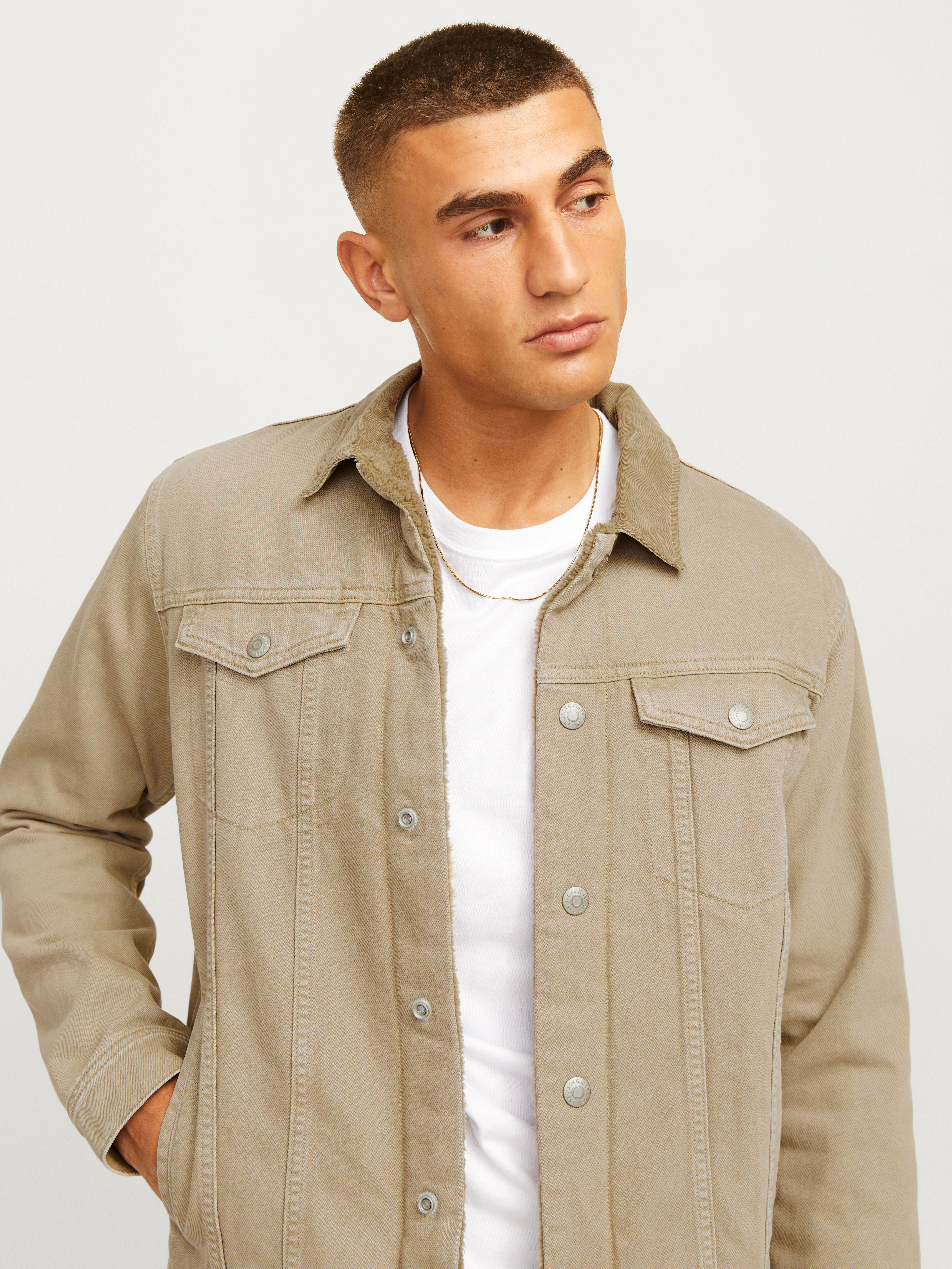 Jack & Jones Jeansjacke "JJIJEAN JJJACKET W SHERPA WI 200 SN" günstig online kaufen