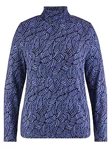 Shirt Stehkragen Emilia Lay blau günstig online kaufen