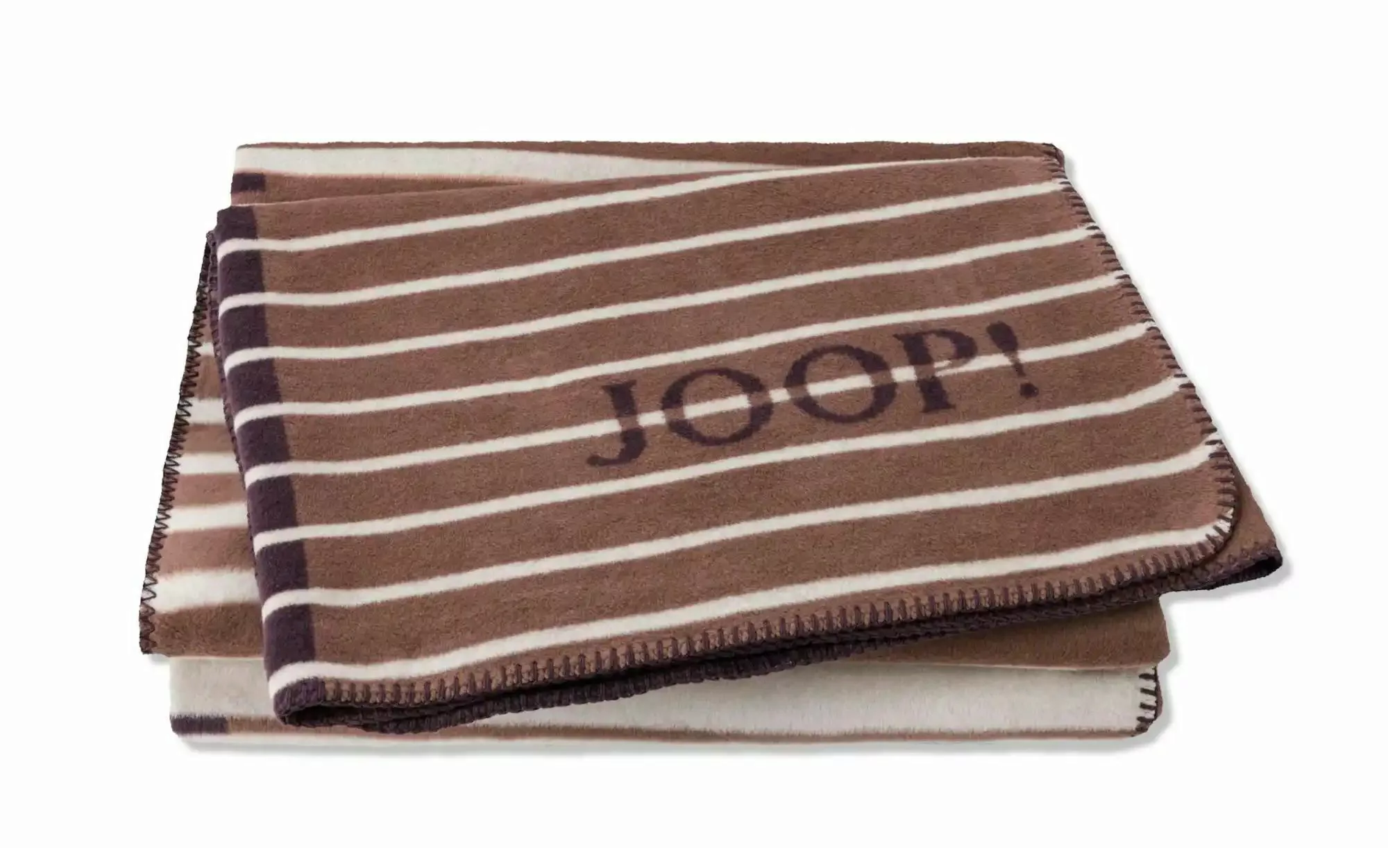 JOOP! Wohndecke Divided ¦ braun ¦ Baumwollmischgewebe ¦ Maße (cm): B: 150 H günstig online kaufen