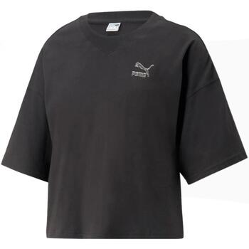 Puma  T-Shirt T-shirt Donna  539738_dare_to_oversize_nero günstig online kaufen