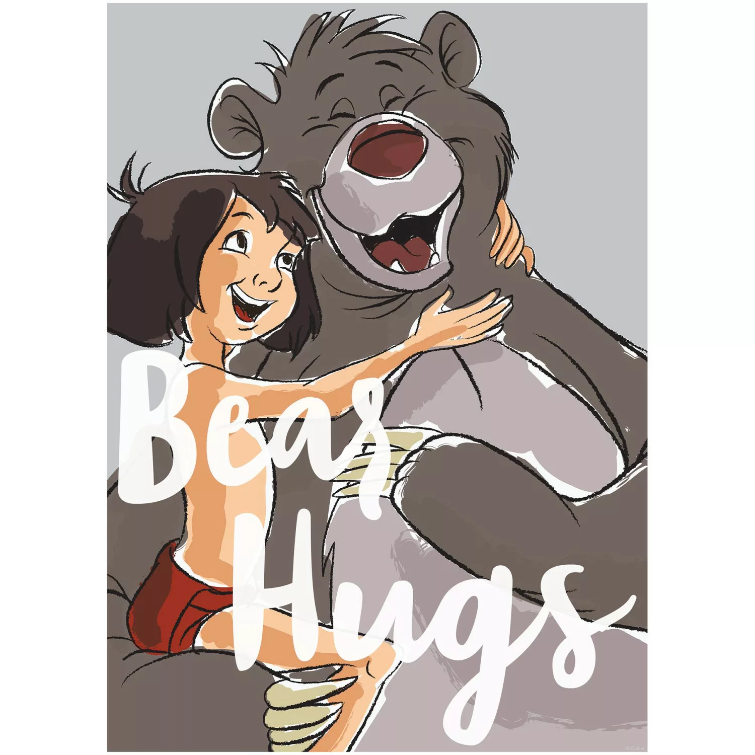 Komar Wandbild Bear Hug 30 x 40 cm günstig online kaufen