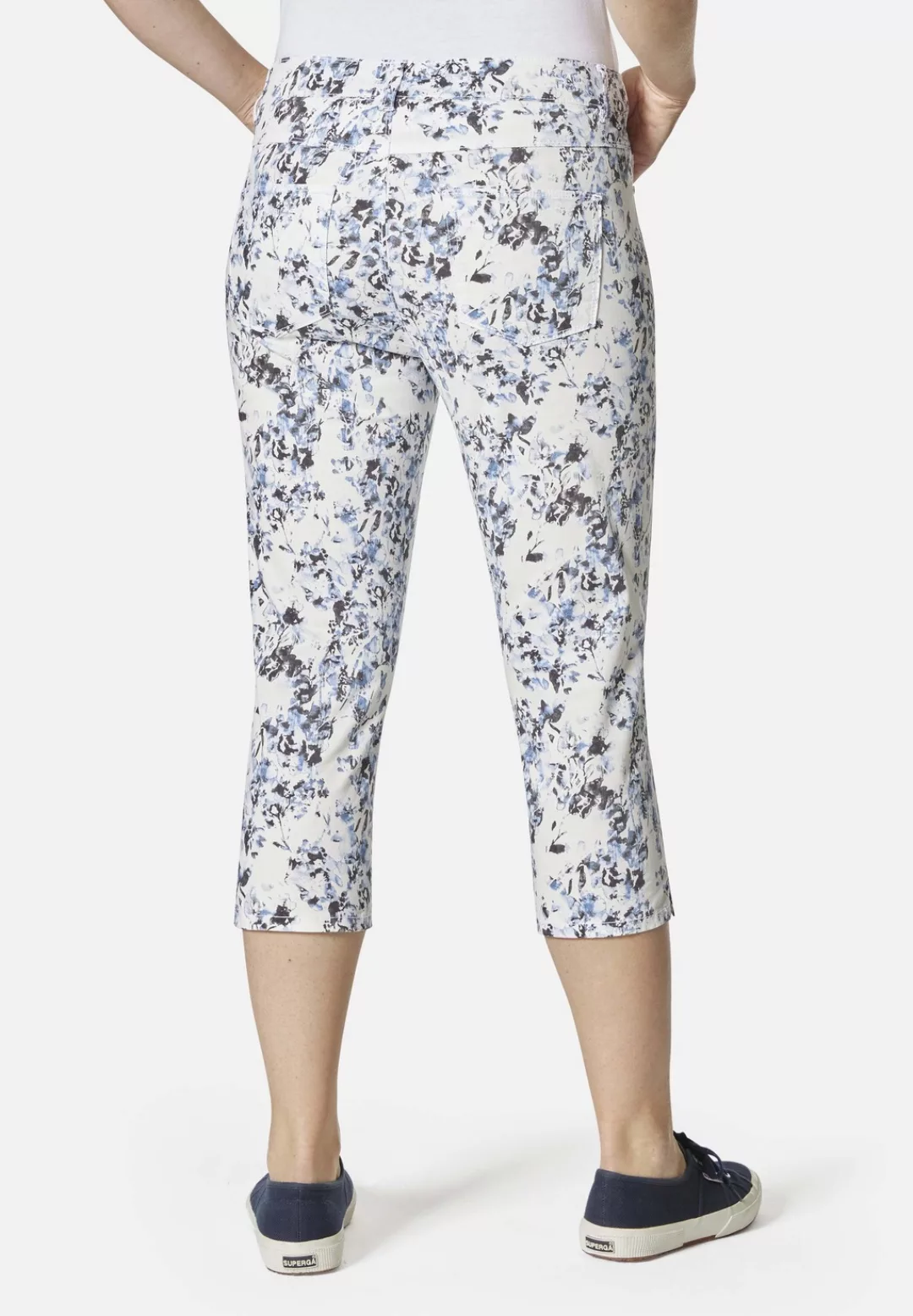 STOOKER WOMEN 7/8-Hose "Tahiti Print Capri Slim Fit", Capri Slim Fit Casual günstig online kaufen