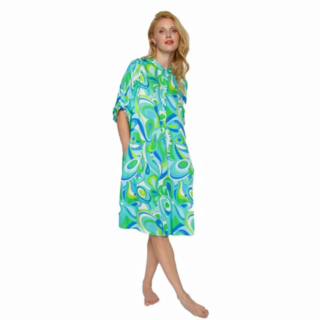 Emily Van Den Bergh Blusenkleid aqua green günstig online kaufen