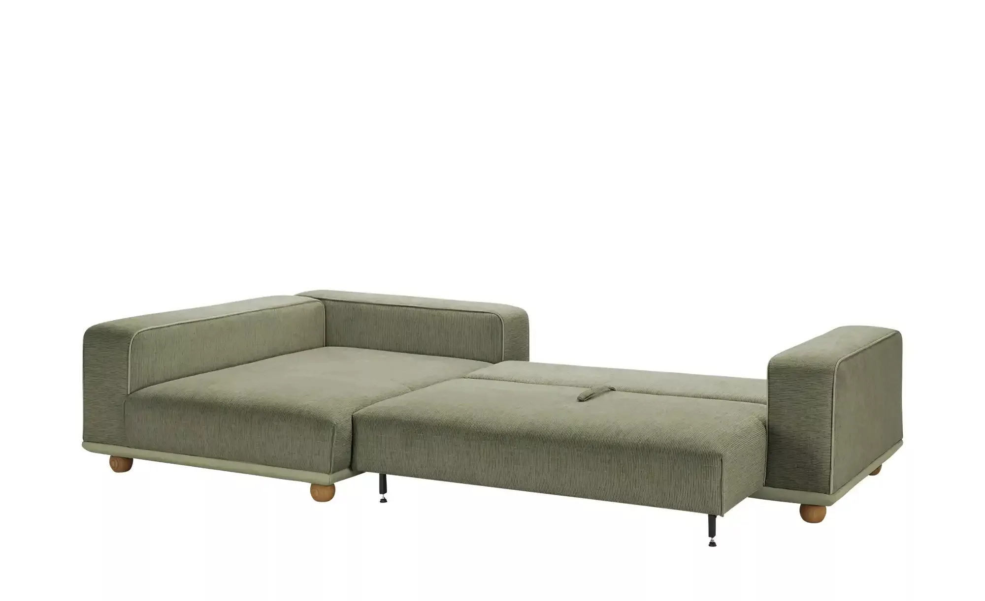 switch Ecksofa aus Mikrofaser Cora ¦ grün ¦ Maße (cm): B: 305 H: 88 T: 173 günstig online kaufen