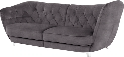 Leonique Big-Sofa "Retro", stylischer Hochlehner günstig online kaufen