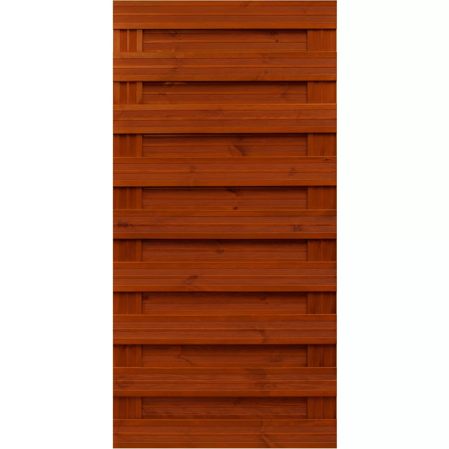 Andrewex Sichtschutzzaun-Element Goch Teakfarben lasiert 180 cm x 90 cm FSC günstig online kaufen